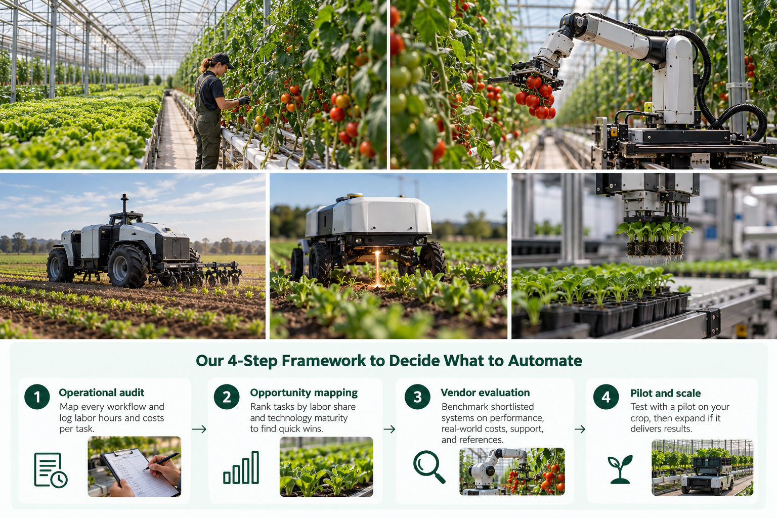 Agricultural Robotics Automation Framework