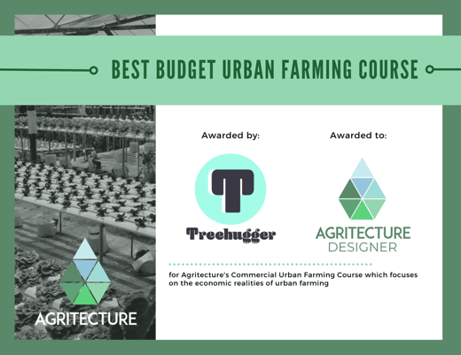 Best Indoor Urban Farming Award