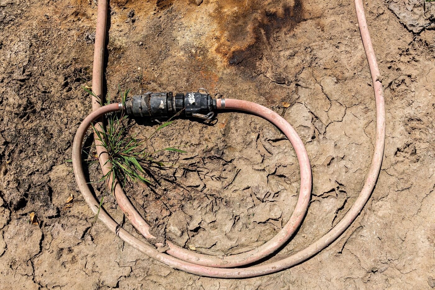 Gemperle is ready to invest in a new irrigation system, but if almond prices stay low, it’s unclear when she’ll recoup the cost; Photographer: David Paul Morris/Bloomberg