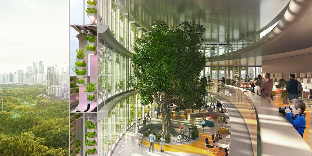 Jian Mu Tower. Image via CRA-Carlo Ratti Associati