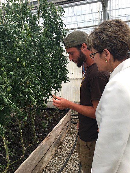 Congresswoman Kaptur visits NatureFresh Farms