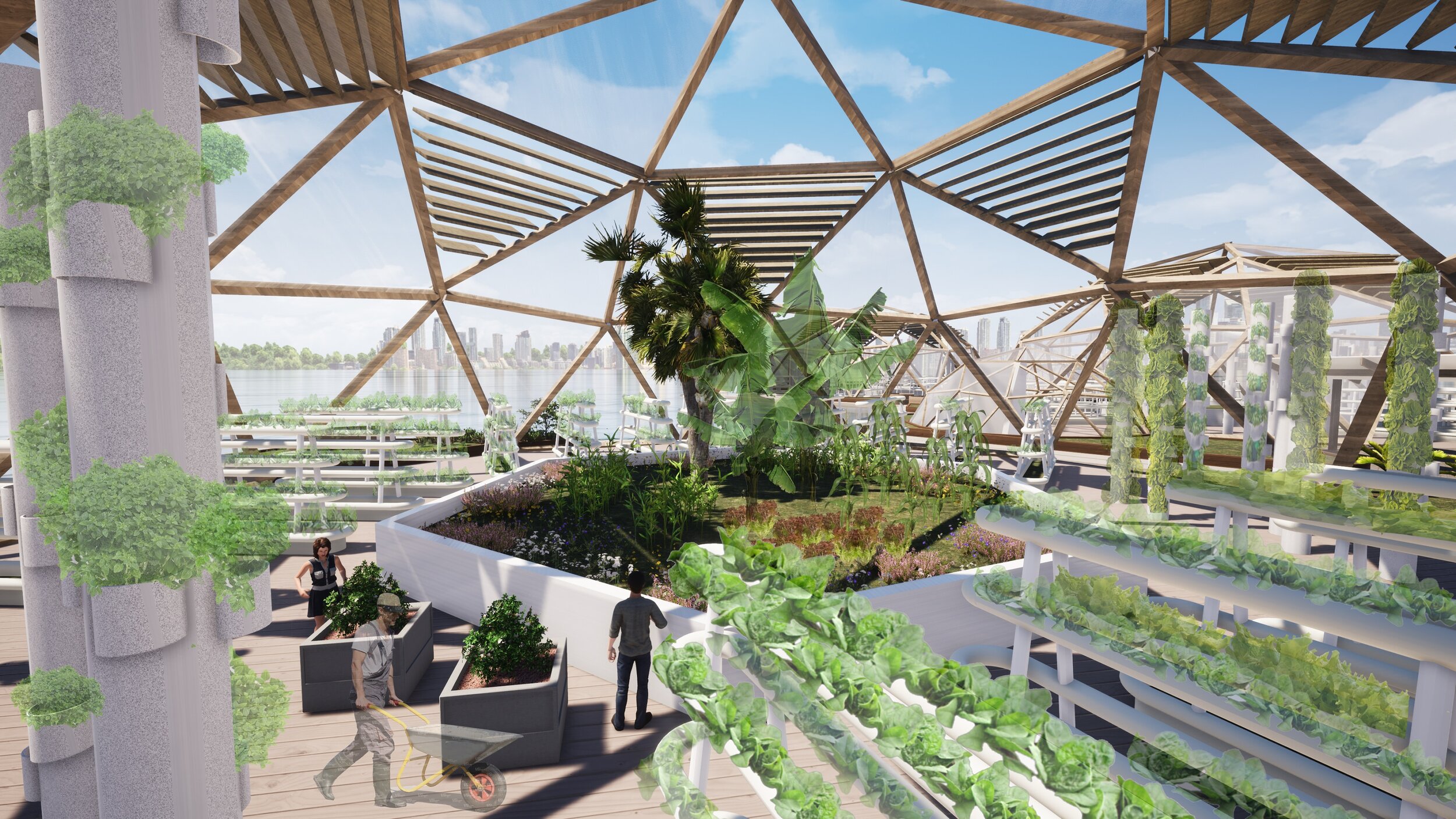 Rendering by Digby Hall &amp; Madeleine Gallagher