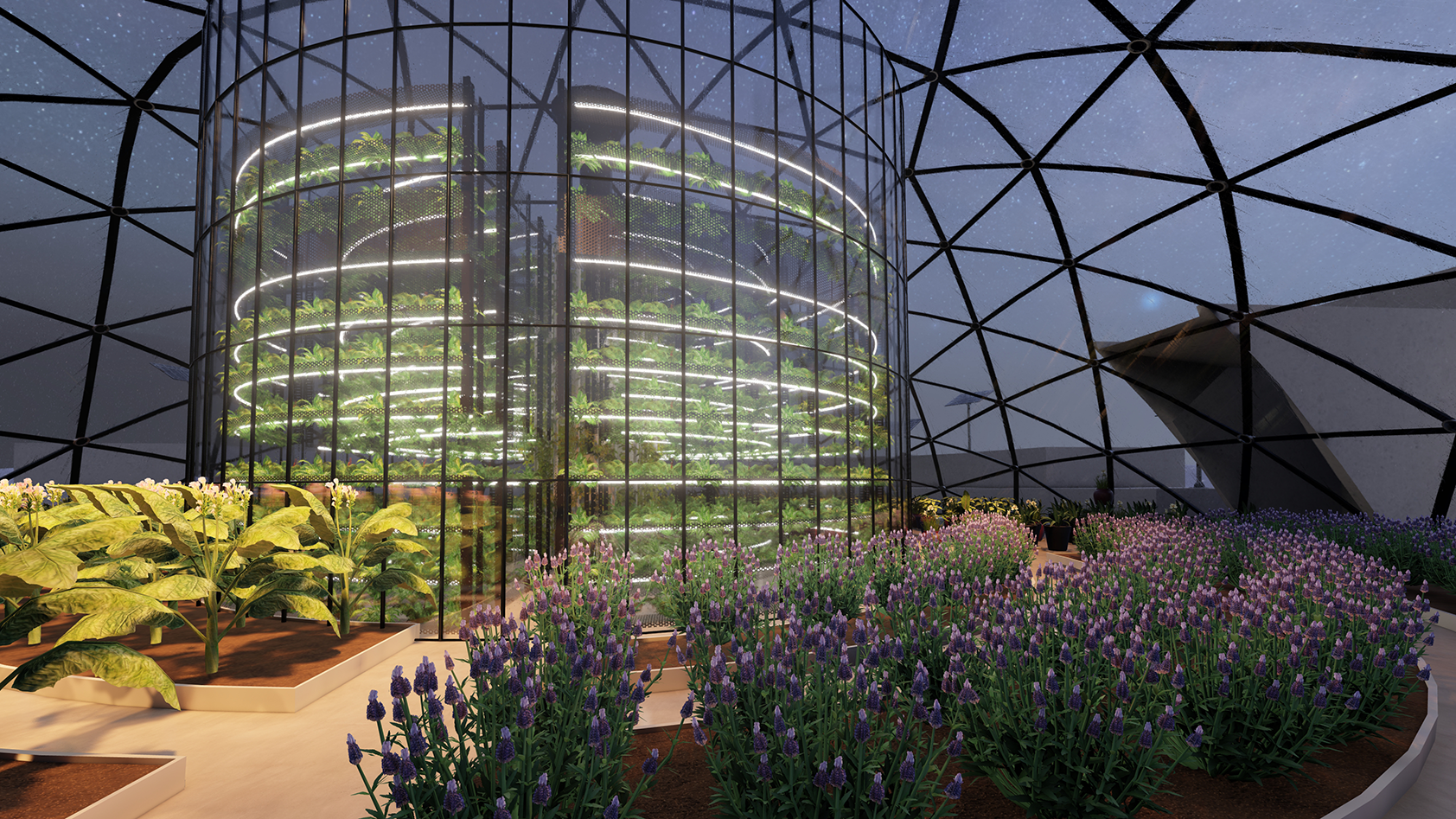 A rendering of Hala Al Amine’s&nbsp;for the Remote Northern Communities challenge area