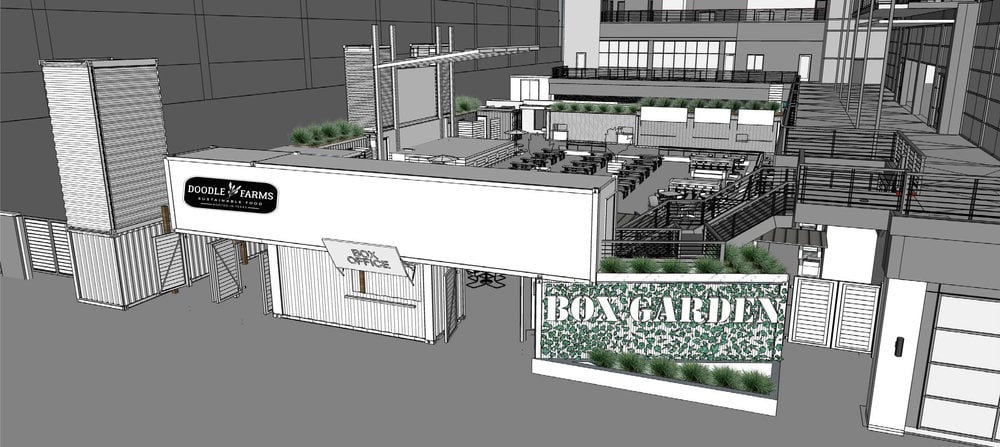 Rendering of Legacy Hall