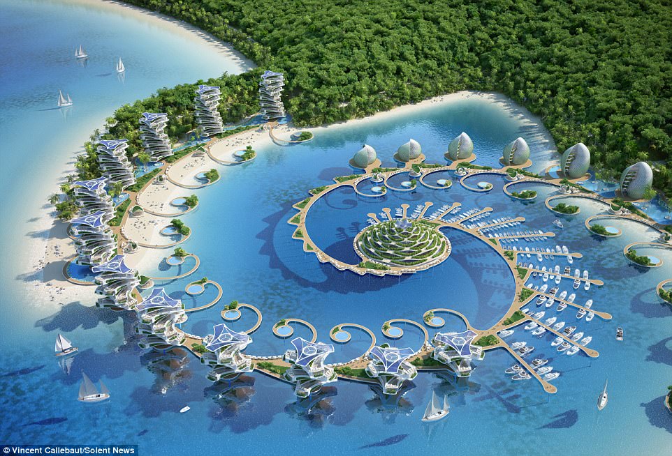 Incredible: The Nautilus Eco-Resort follows the Fibonacci sequence, used by architects as the ideal good design formula