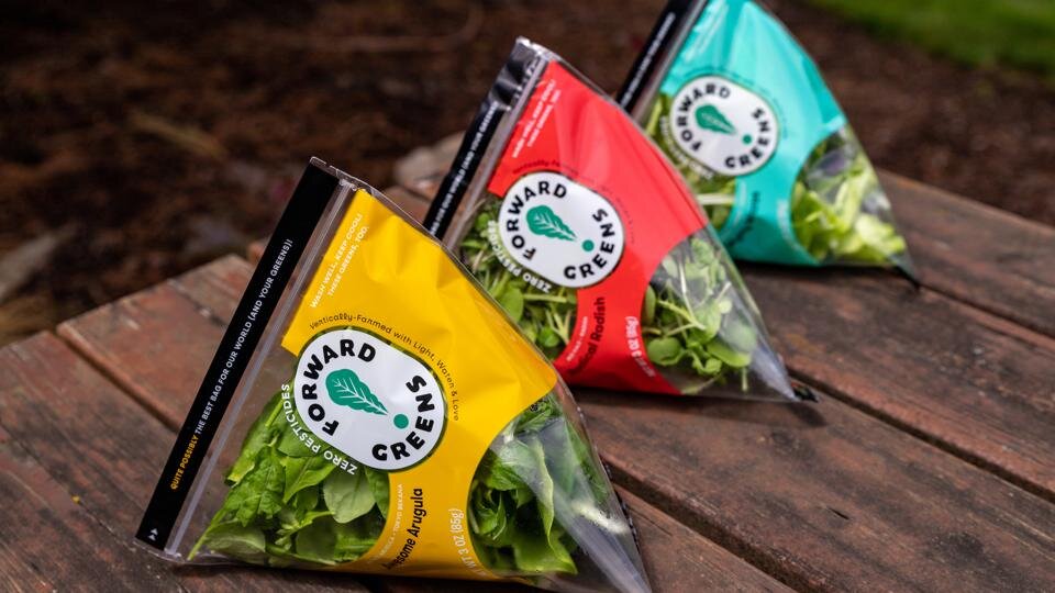 Forward Greens currently provides leafy greens throughout southwest Washington-state and is working to expand to a larger demographic; PHOTO: FORWARD GREENS