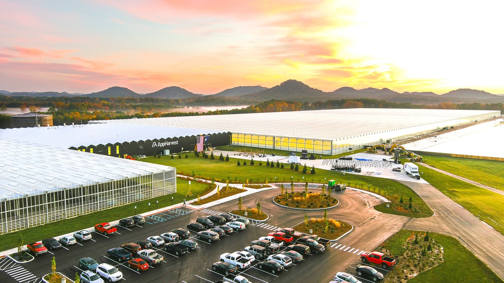 AppHarvest's farm in Morehead, Kentucky. Photo courtesy of AppHarvest