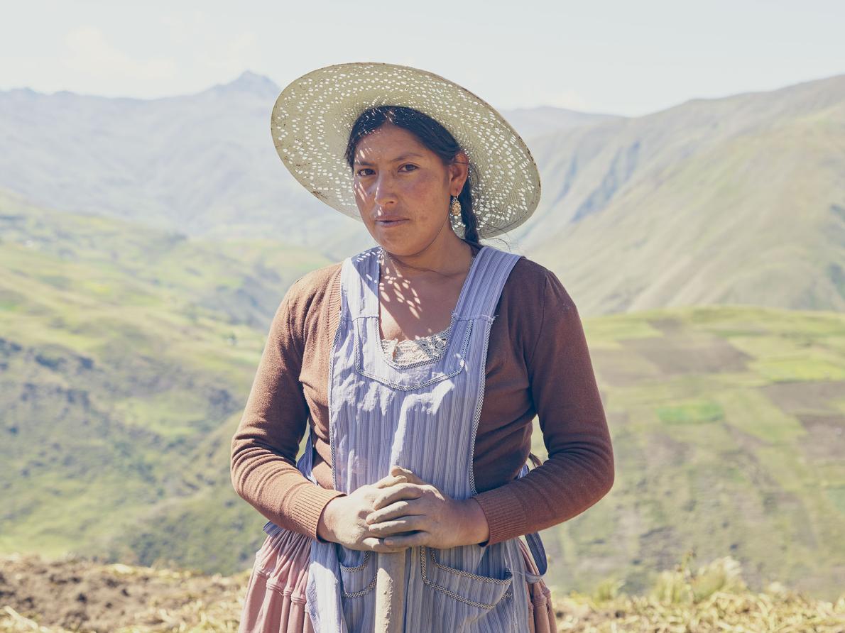 Juana Marzana, El Choro, Bolivia. (ALL PHOTOGRAPHS COURTESY OF “WE FEED THE WORLD”)