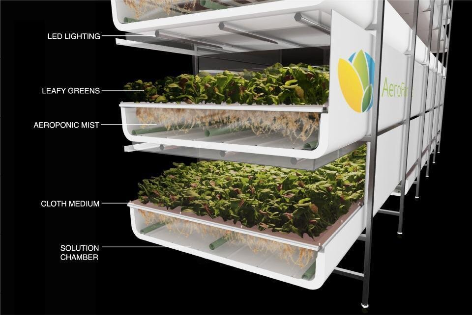 Sourced from AeroFarms