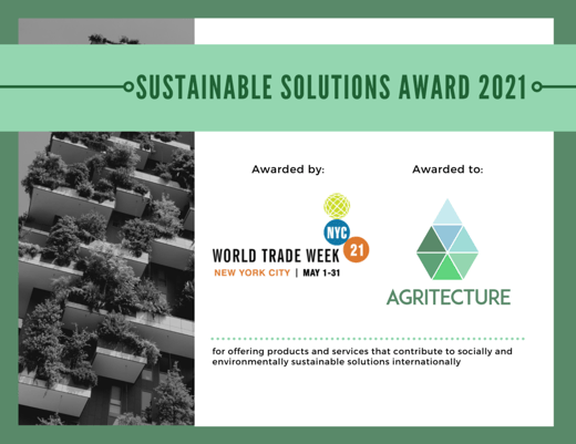 Sustainable Solutions Award