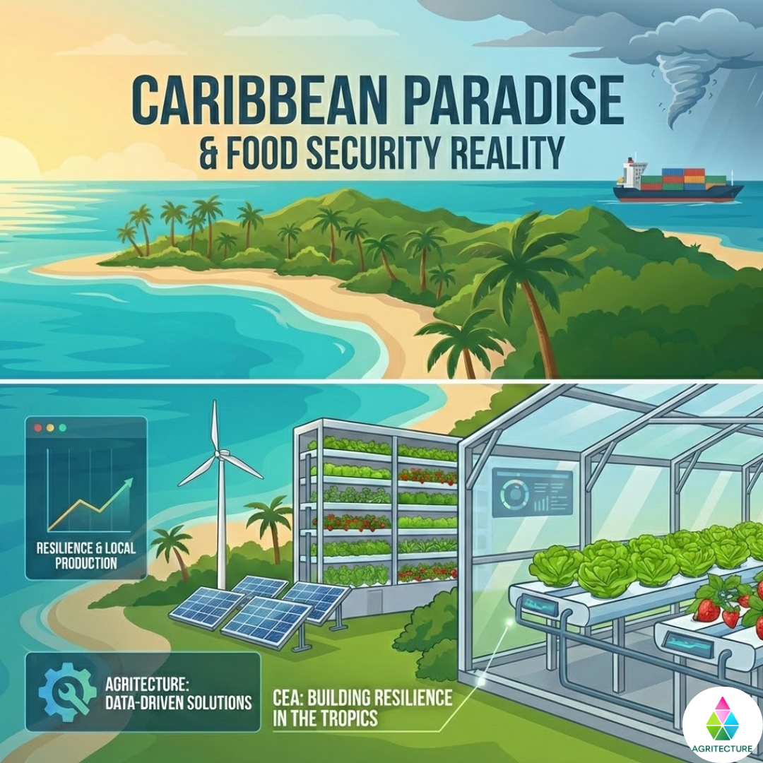 Transforming Caribbean Food Security Through Controlled Environment Agritecture