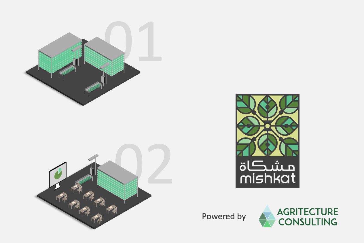 Mishkat urban farming Saudi Arabia