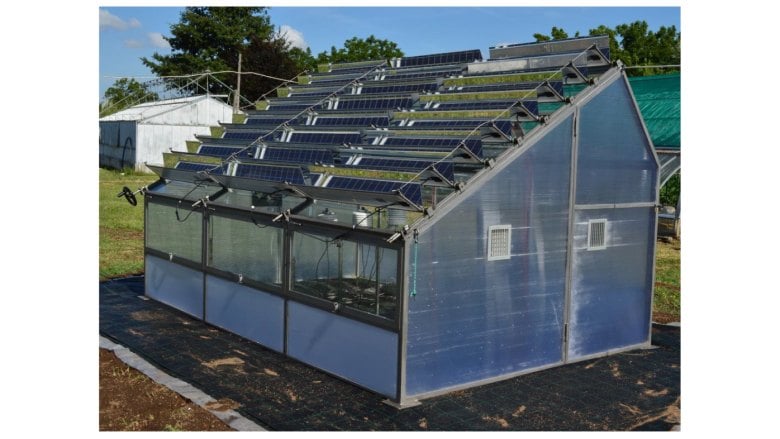 Micro Climatic Analysis of Sustainable Agricultural Greenhouse with Built-In Roof Solar Stills